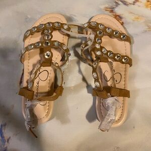 NWOT girls slingback sandals size 11